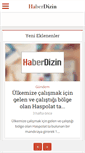 Mobile Screenshot of haberdizin.com